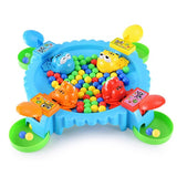 Novelty Frog Eat Beans Board Game Funny Strategy Game Family Parent-child Interactive Children Party Game Kids Stress Relief